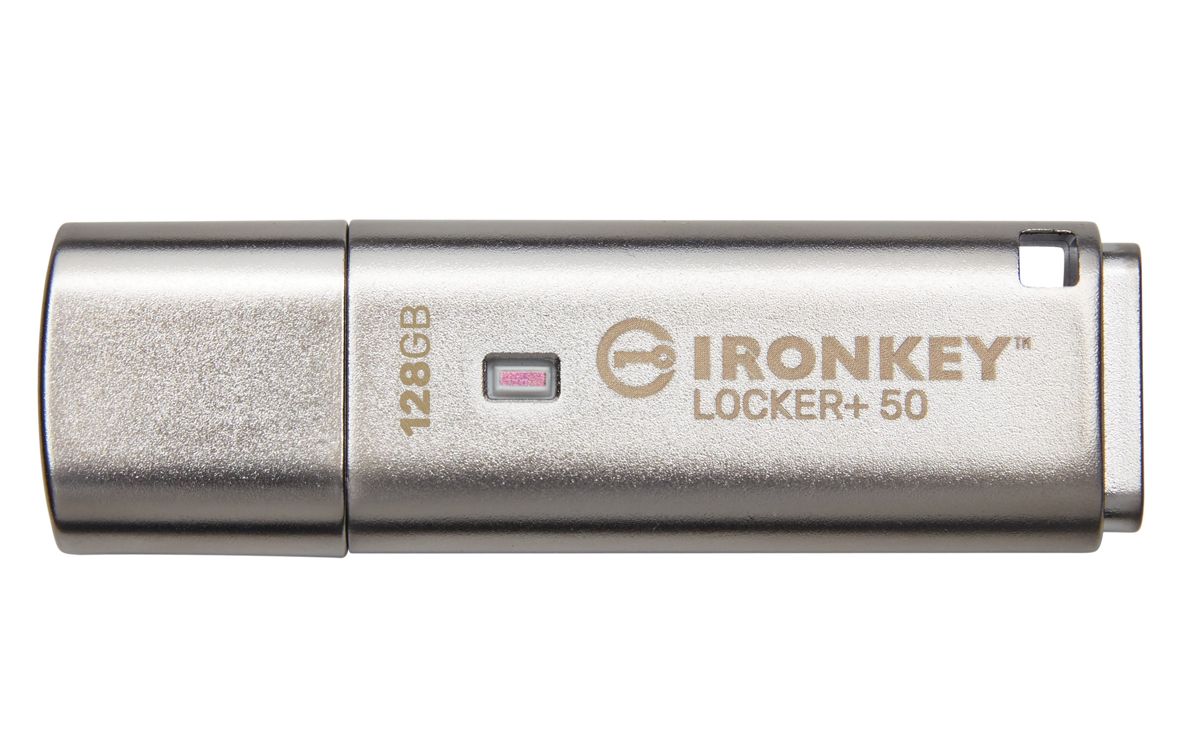 Kingston 128GB IronKey Locker Plus 50 AES Encrypted USBtoCloud