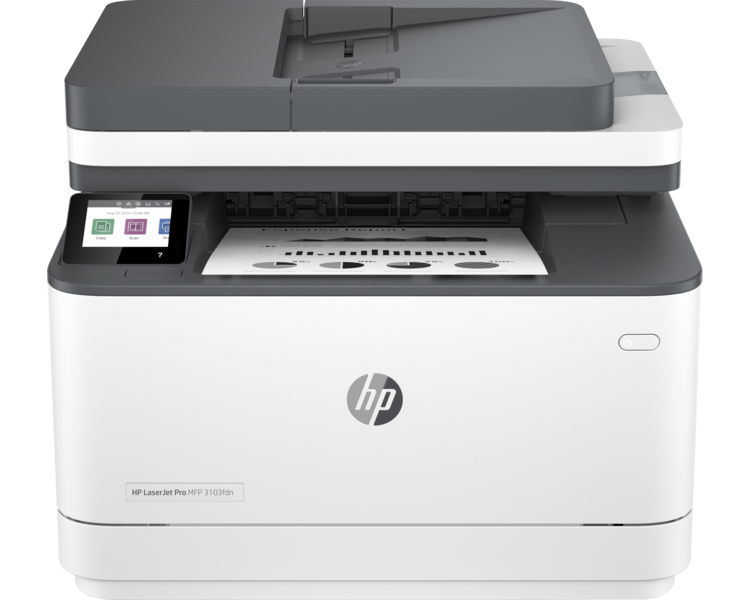 HP LaserJet MFP 3103FDN Mono Printer