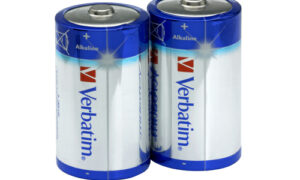 Verbatim D Alkaline Batteries 2Pk