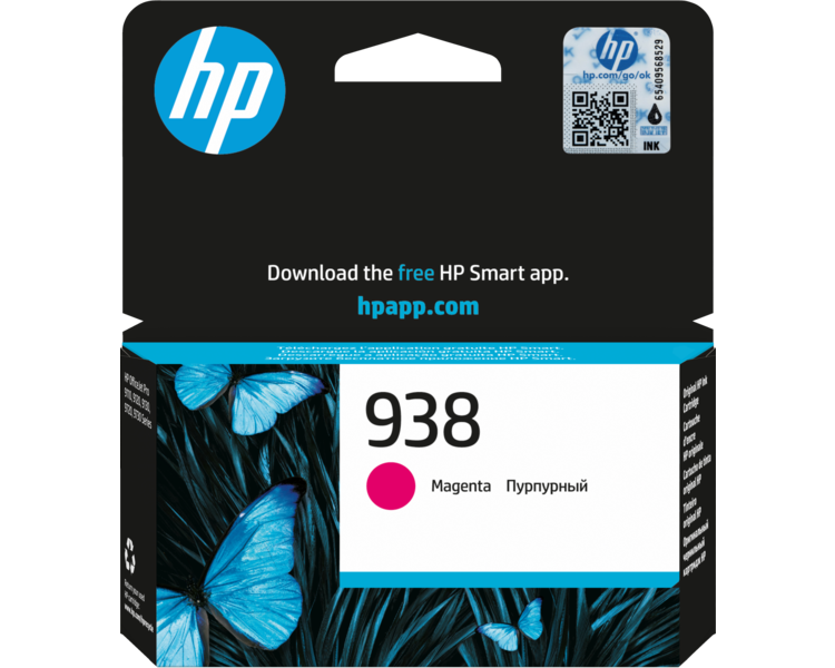 HP 938 Magenta Original Ink Cartridge