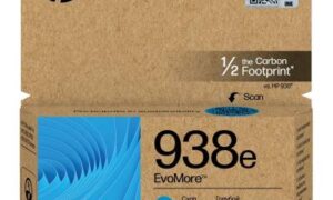 HP 938e EvoMore Cyan Original Ink Cartridge