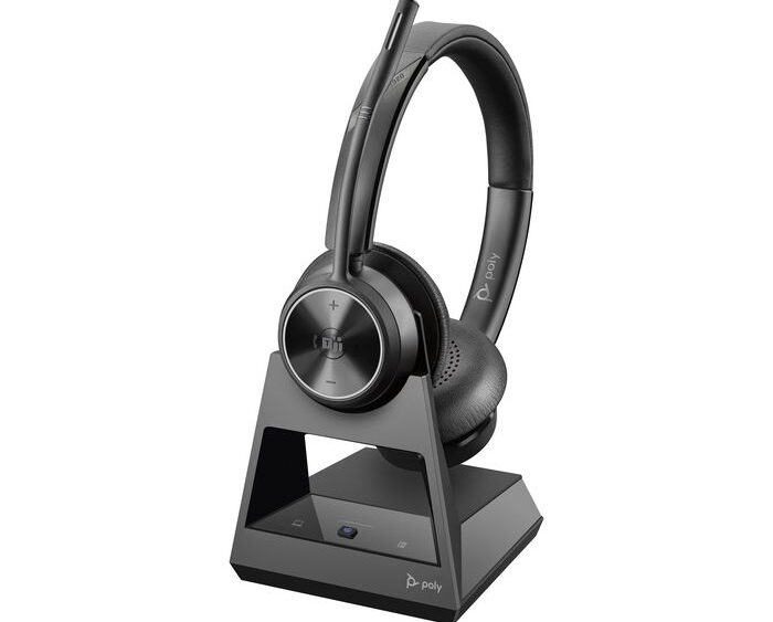 Poly Savi 7320 UC Stereo Microsoft Teams Certified DECT Headset