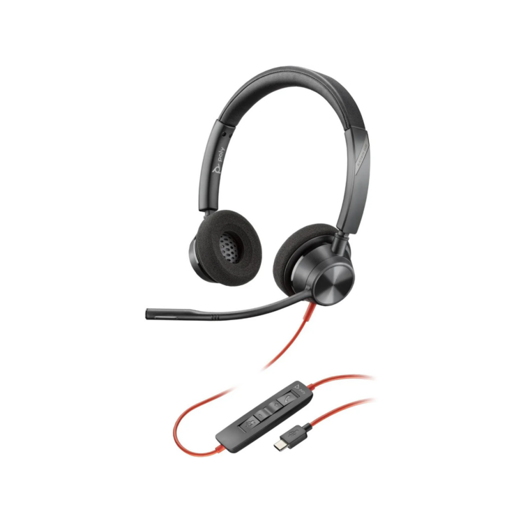 Poly BW 3320 Stereo USB-C HS +USB-C/A