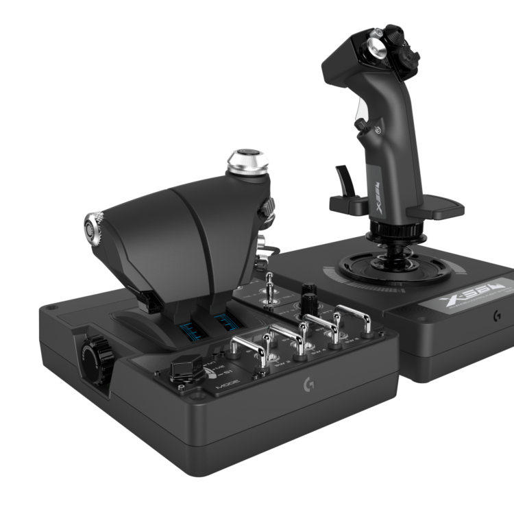 Logitech G X56 Simulator Compatible Hotas Joystic