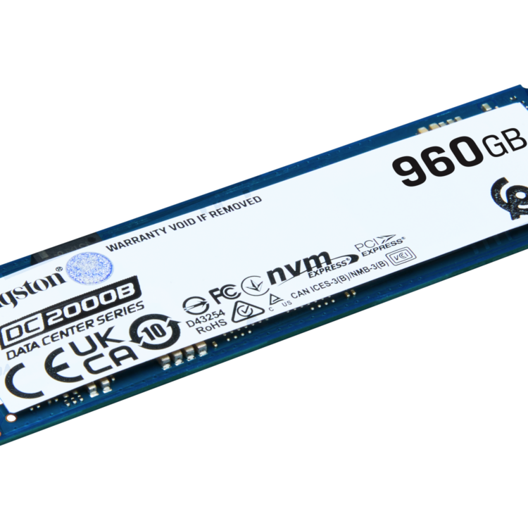Kingston 960G DC2000B PCIe 4.0 M.2 2280 Enterprise SSD