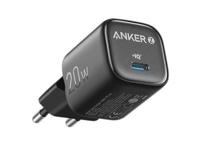 Anker ZOLO 1 Port 20W PD Wall Charger Black
