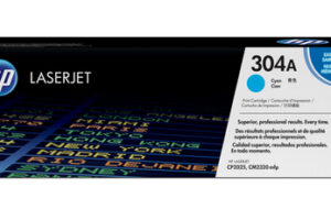 HP 304A Color LaserJet CP2025 Cyan Print Toner Cartridge