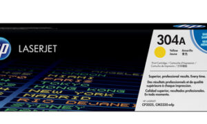 HP 304A Color LaserJet CP2025 Yellow Print Toner Cartidge