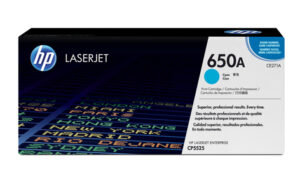HP 650A Cyan Toner Cartridge