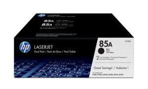 HP 85A Black Toner Cartridge Dual Pack
