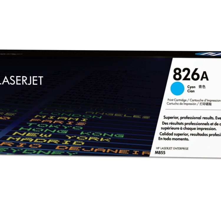 HP 826A Cyan Toner Cartridge