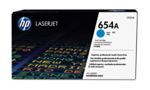 HP 654A Cyan Toner Cartridge