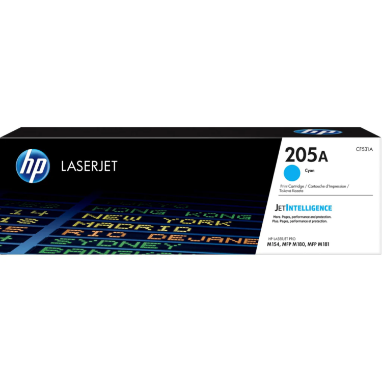 HP 205A Original Cyan LaserJet Toner Cartridge