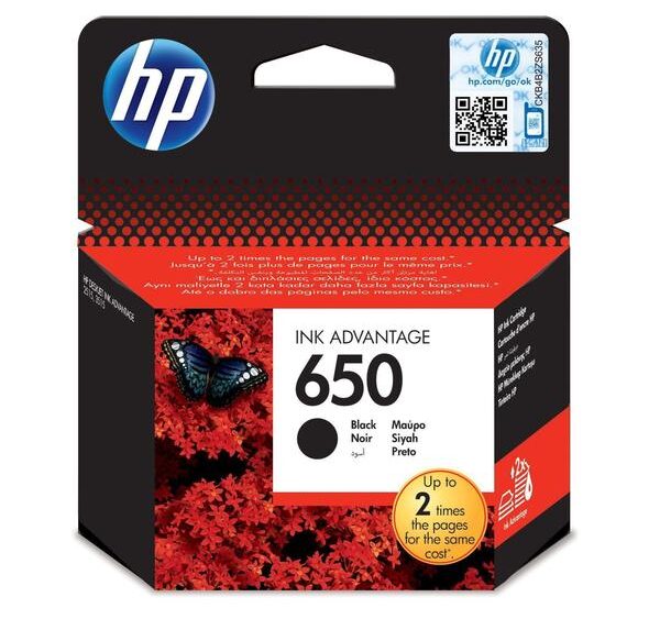 HP 650 Black Original Ink Cartridge