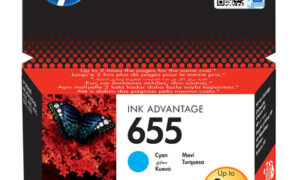 HP 655 Cyan Ink Cartridge