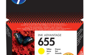 HP 655 Yellow Ink Cartridge New