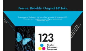 HP 123 Tri-Color Ink Cartridge