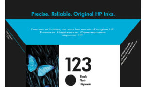 HP 123 Black Original Ink Cartridge