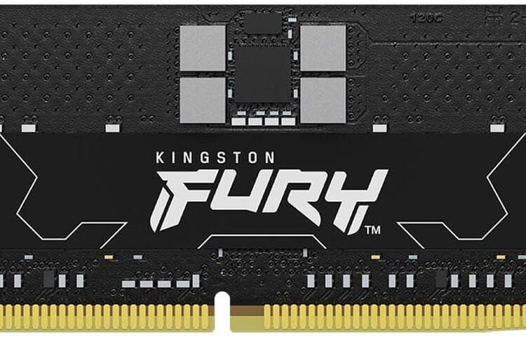 Kingston 128GB 5600MT/s DDR5 ECC Reg CL28 DIMM (Kit of 4) FURY Renegade Pro EXPO