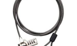 Targus DEFCON T-Lock Resettable Combination Cable Lock