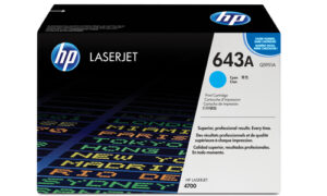 HP 643A Color LaserJet 4700 Cyan Print Cartridge