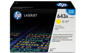 HP 643A Yellow Toner Cartridge