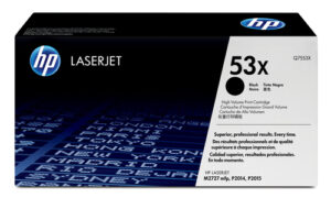 HP 53X LaserJet Q7553X Black Print Cartridge