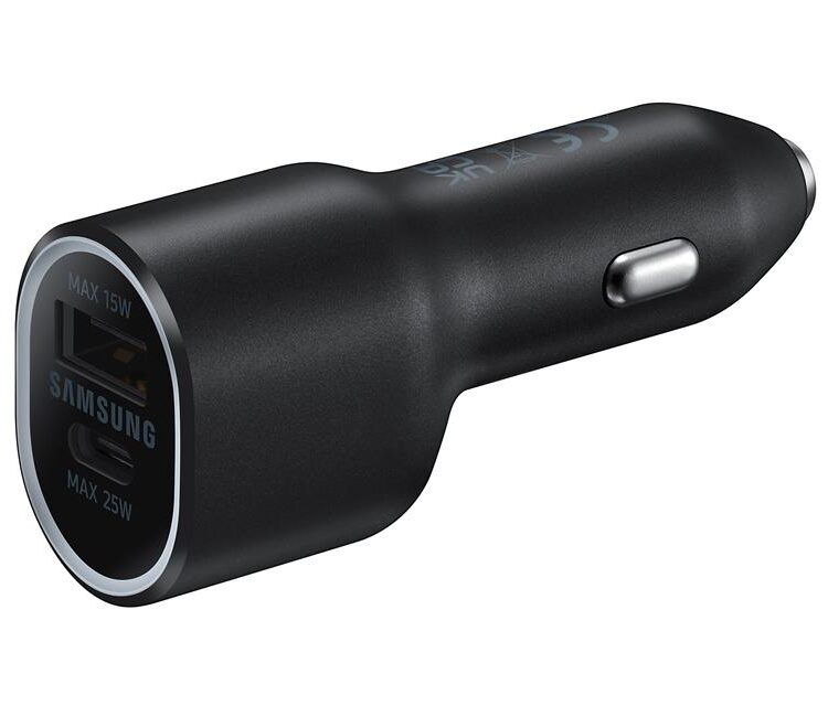 Samsung Dual Port Car Charger 40w-Black