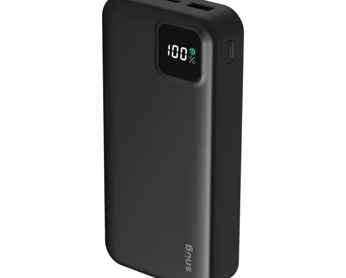 Snug 20000mah sqr dig Powerbank-Black