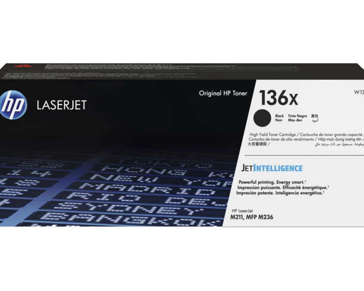HP 136X Black Original LaserJet Toner Cartridge