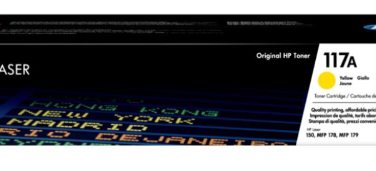 HP 117A Yellow Original Laser Toner Cartridge