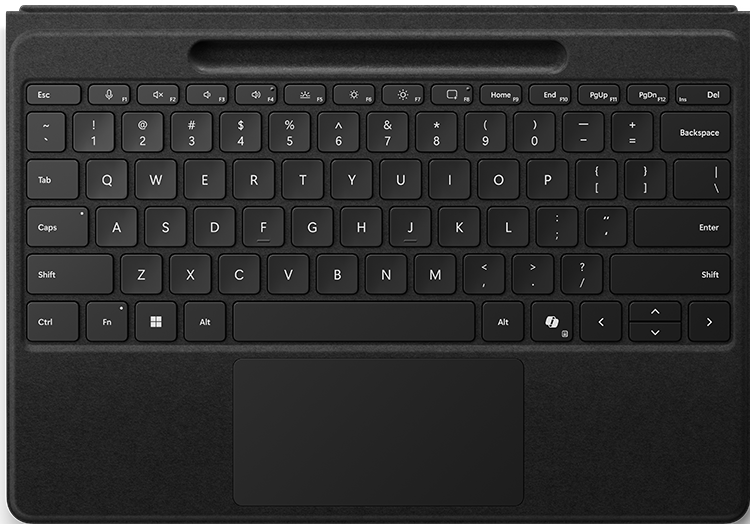 Microsoft Surface Pro Flex Type Cover - Black - No Pen Included