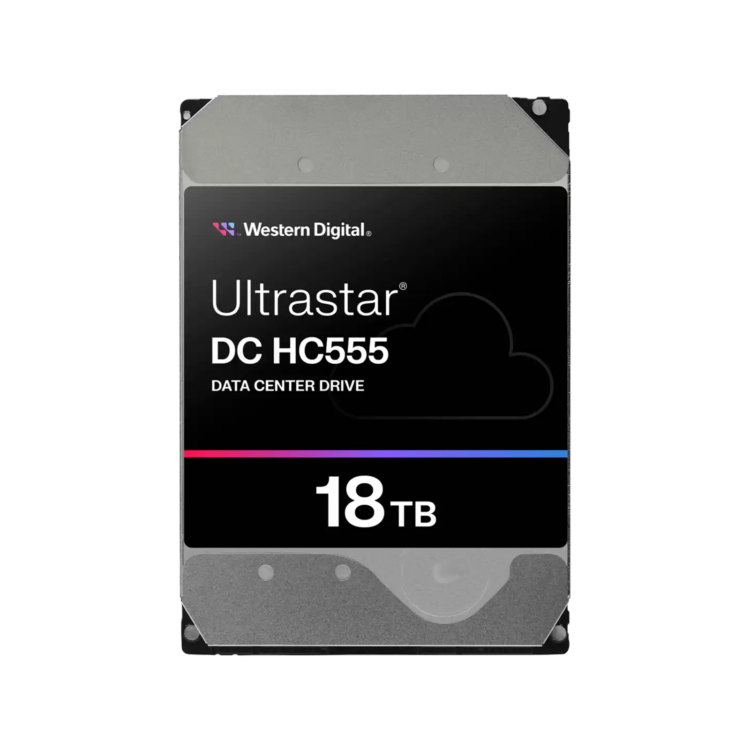 WD Ultrastar HC555 3.5" 18TB SATA Internal HDD