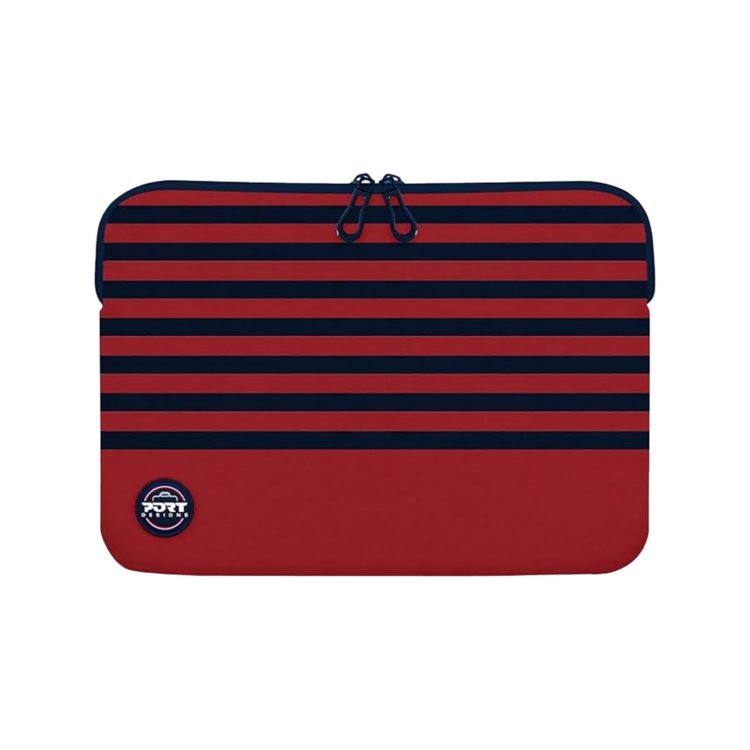 Port LA Mariniere Memory Foam 14" Red Sleeve