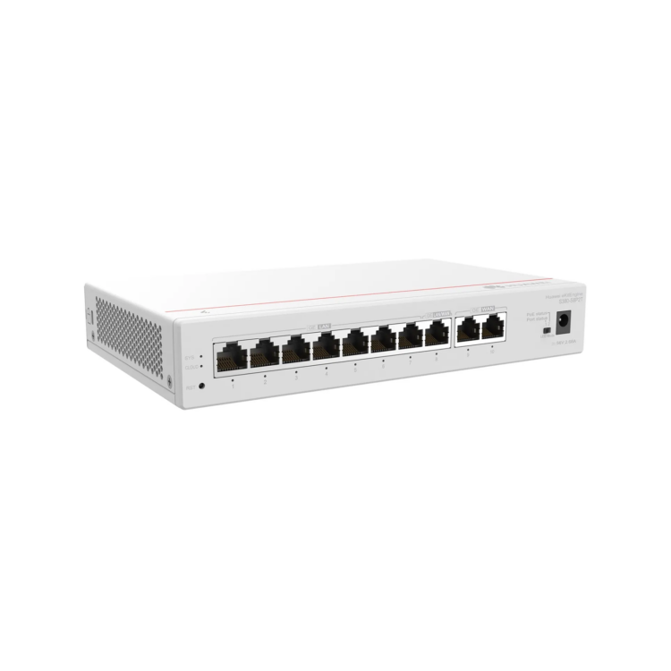 S380 S8P2T 2*GE WAN 8*GE LAN(PoE+ 124W) up to 350 users forwarding performance 2Gbps