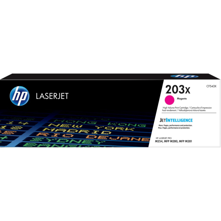 HP 203X Original Magenta LaserJet Toner Cartridge