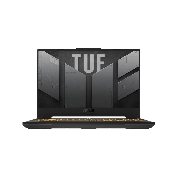 ASUS TUF GAMING F15 / 15.6-inch FHD (1920 x 1080) 16:9 / 12th Gen Intel® Core™ i5-12500H Processor 2.5 GHz (18M Cache up to 4.5 GHz 12 cores: 4 P-cores and 8 E-cores) / 8GB DDR4-3200 SO-DIMM (max 32GB) / 512GB PCIe® 3.0 NVMe™ M.2 SSD / NVIDIA® GeForce RTX™ 3050 / 4GB GDDR6 / Windows 11 Home / Mecha Gray / 1-YR PUR Warranty