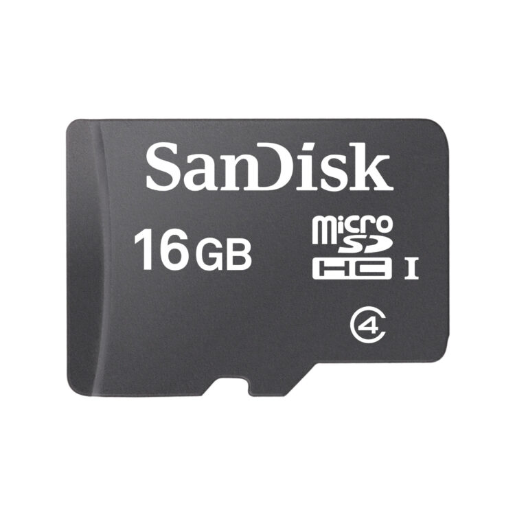 Sandisk 16GB Class 4 MicroSDHC Card