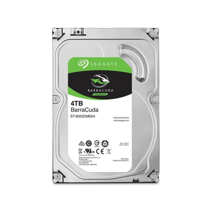Seagate Barracuda 4TB 3.5" SATA 7mm Internal HDD
