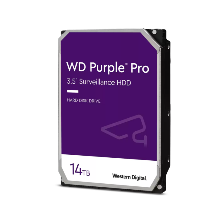WD Purple Pro AI Surveillance 14TB 3.5" SATA Internal HDD