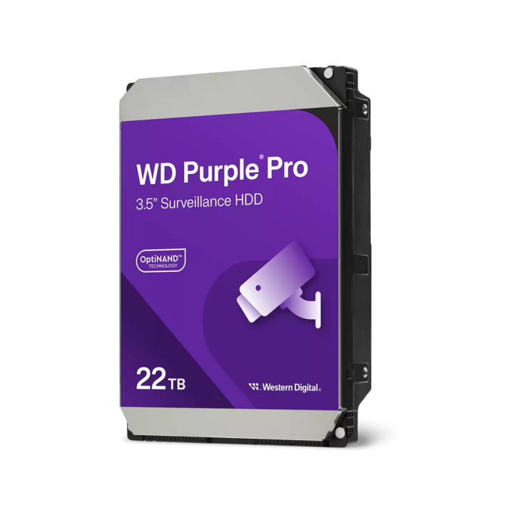 WD Purple Pro Smart Video 22TB 3.5" SATA Internal HDD