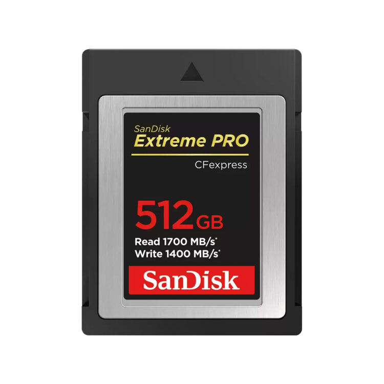 SanDisk Extreme PRO CFexpress Card Type B 512GB