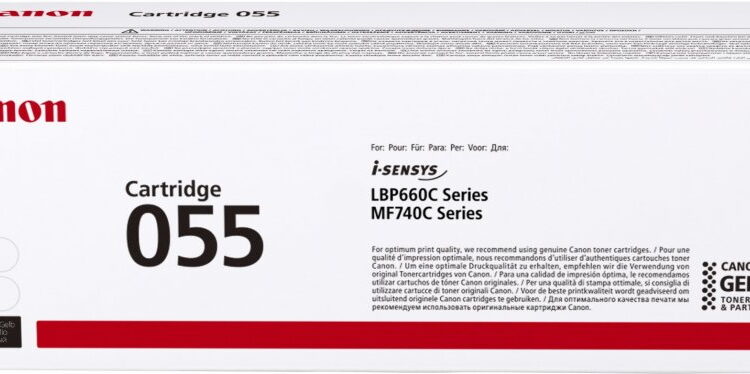 Canon 055 Toner Cartridge (Yellow)