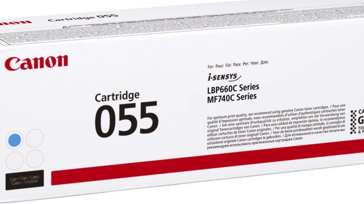 Canon 055 Toner Cartridge (Cyan)