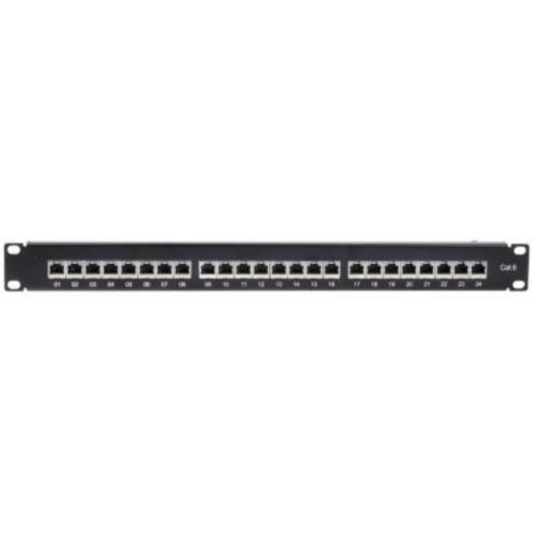 Datanet CAT6 24 PORT 19" Patch Panel