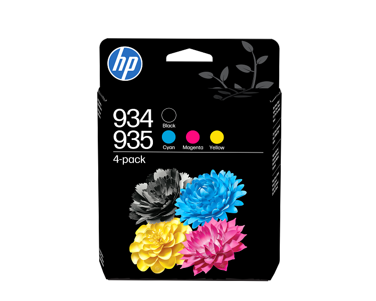 HP 934 Black / 935 CMY Ink Cartridge 4-Pack