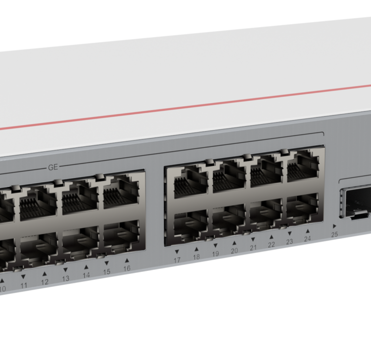 S110-24T2SR 24*10/100/1000BASE-T ports 2*GE SFP ports AC power