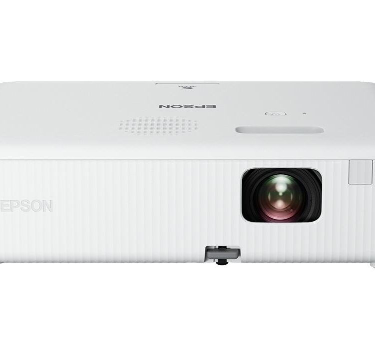 Epson 3000lm WXGA 1280x800 16:10 Lamp USB HDMI Wifi Optional NoBag White HomeOffice