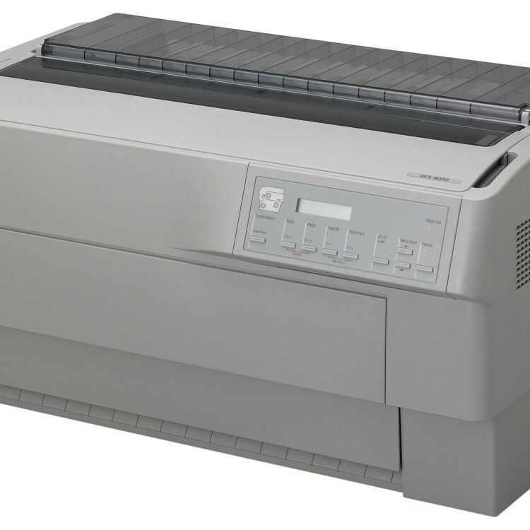 Epson 136Column 9Pin (4 x 9 Needles) USB Bidirectional Parallel RS-232 9 + 1 Original