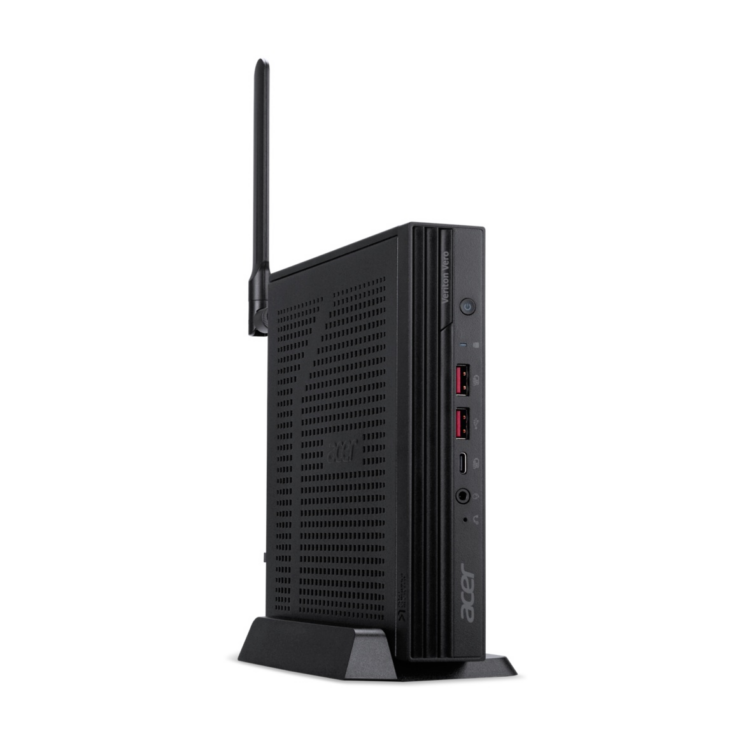 Acer Veriton 6000 Mini VN6735GT U5 235 Vpro CPU 16GB DDR5 512GB M.2 SSD Wi-Fi 6.0 + BT 5.0 Intel UHD graphics USB KYB & Mouse VESA Mount Kit Mini PC stand 135W 3-pin Windows 11 Pro3 YR OSW